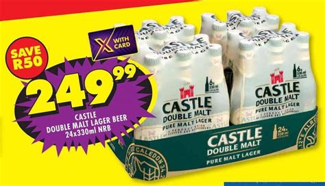 castle double malt shoprite.